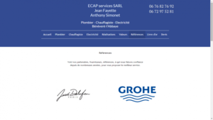 ECAP Services SARL Bénévent-l'Abbaye, Plomberie générale, Domotique générale