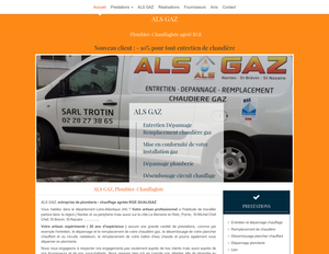 ALS GAZ Bouguenais, Chauffage, Chauffage au gaz, Chauffage électrique, Plancher chauffant, Dépannage plomberie, Plomberie générale