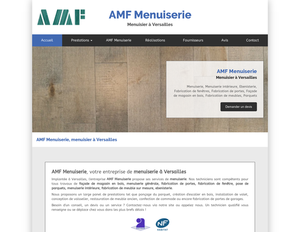 AMF Menuiserie Versailles, Menuiserie générale, Menuiserie extérieure, Menuiserie intérieure, Ebenisterie, Fabrication de portes, Fabrication de fenêtre, Fabrication de meuble sur mesure, Restauration de meuble, Pose de parquets