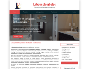 Labousplombelec Lanhouarneau, Chauffage, Plomberie générale