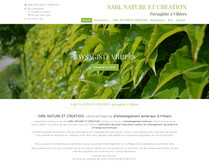 SARL NATURE ET CREATION Vihiers, Jardinage-paysagerie, Création et aménagement de jardins