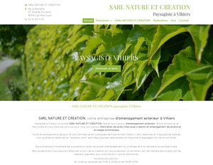 SARL NATURE ET CREATION Vihiers, Jardinage-paysagerie, Arrosage automatique, Création et aménagement de jardins, Entretien de jardin