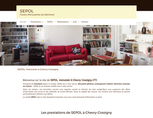 SEPOL Chevry-Cossigny, Aménagement intérieur, Menuiserie générale