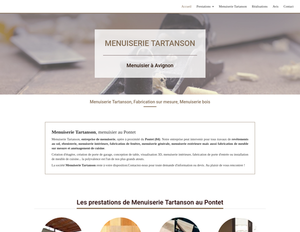 Menuiserie Tartanson Le Pontet, Menuiserie générale, Fabrication de meuble sur mesure