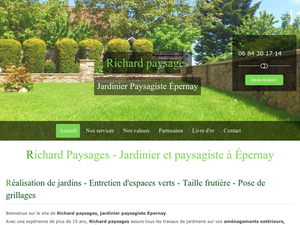 Richard paysages Épernay, Jardinage-paysagerie, Abattage, élagage et taille