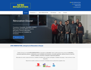 AFDC RENOVATION Douzat, Couverture, Menuiserie générale