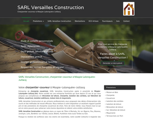 SARL Versailles Construction Maspie-Lalonquère-Juillacq, Charpente, Aménagement de combles, Isolation extérieure, Rénovation de toiture