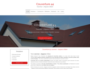 Couverture 44 La Grigonnais, Couverture, Couverture, Isolation extérieure, Rénovation de toiture