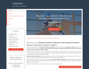 Entreprise Lutécienne de Rénovation Montreuil, Maçonnerie d'extérieur, Revêtements extérieurs