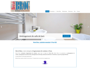 Hervé Broc Villedieu-lès-Bailleul, Aménagement de cuisine, Menuiserie extérieure