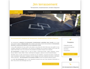 Jim terrassement Bayonne, Assainissement général, Terrassement