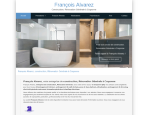 François Alvarez Craponne, Rénovation générale, Aménagement de dressing, Aménagement de salle de bain, Aménagement intérieur, Chauffage électrique, Climatisation, Électricité générale, Pose de faux plafonds