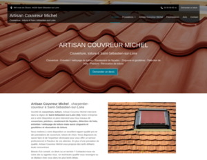 Artisan Couvreur Michel Saint-Sébastien-sur-Loire, Couverture, Couverture, Entretien / nettoyage de toiture, Peinture, Rénovation de toiture, Zinguerie et gouttières