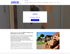 GRCB Paris 18, Maçonnerie générale , Construction de terrasse traditionnelle