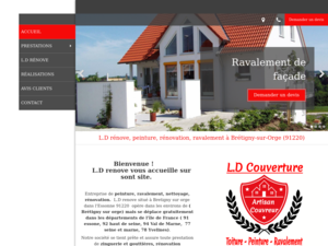 L.D renove toiture Brétigny-sur-Orge, Couverture, Peinture, Ravalement de façades, Rénovation de toiture, Rénovation générale, Zinguerie et gouttières, Entretien / nettoyage de toiture