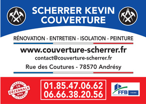 Scherrer kevin couverture  Andrésy, Couverture, Couverture, Entretien / nettoyage de toiture