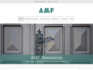 AMF Menuiserie Montreuil, Fabrication de portes