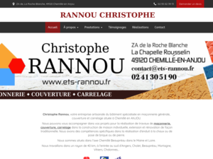 RANNOU CHRISTOPHE Chemillé, Maçonnerie générale , Rénovation de toiture