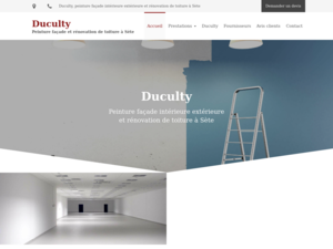 Duculty Montbazin, Peinture, Ravalement de façades