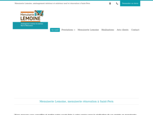 Menuiserie Lemoine Saint-Pern, Couverture, Aménagement intérieur, Installation de portail ou porte de garage, Isolation, Menuiserie extérieure, Menuiserie intérieure
