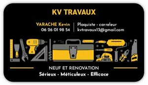 Kv travaux  Saint-Chamas, Plâtrerie plaquisterie, Aménagement intérieur