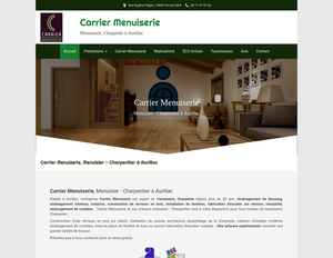 CARRIER Menuiserie - Charpente - Ameublement Pailherols, Menuiserie générale, Aménagement intérieur