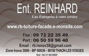 Entreprise Reinhard Thaon-les-Vosges, Peinture, Entretien / nettoyage de toiture