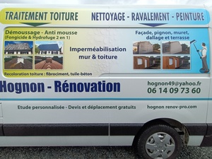 Hognon rénovation Vivy, Entretien / nettoyage de toiture, Peinture