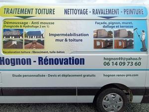 Hognon rénovation Vivy, Entretien / nettoyage de toiture, Revêtements extérieurs