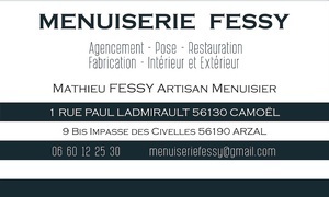 Menuiserie Fessy Camoël, Artisan du bâtiment