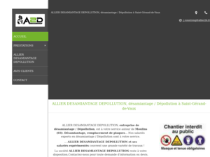 ALLIER DESAMIANTAGE DEPOLLUTION La Ferté-Hauterive, Assainissement général