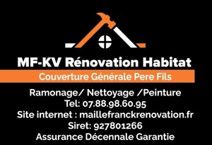 MF KV rénovation habitat Père Fils Magnac-sur-Touvre, Couverture, Installation d'alarme