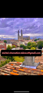Michel rénovation Talence, Couverture, Artisan du bâtiment, Charpente, Isolation, Rénovation de toiture, Zinguerie et gouttières, Entretien / nettoyage de toiture, Isolation des combles, Isolation intérieure, Peinture, Ravalement de façades, Sur-élévation de toiture