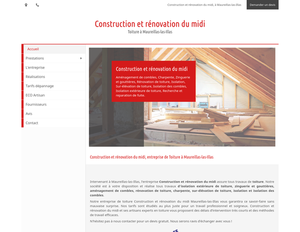 Construction et rénovation du midi Cluses, Rénovation générale, Charpente