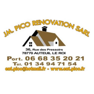 JM Pico rénovation  Auteuil, Couverture