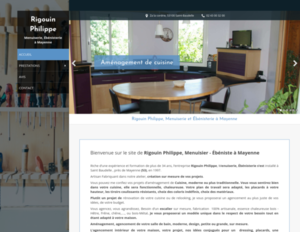 Rigouin Philippe Parigné-sur-Braye, Menuiserie générale, Ebenisterie