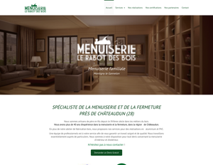 SARL LE RABOT DES BOIS Montigny-le-Gannelon, Menuiserie générale, Installation de fenêtres, Installation de portes, Installation de volets