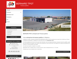 BERNARD TPGT La Chapelle, Assainissement autonome, Assainissement général, Maîtrise d'oeuvre et suivi de chantier, Terrassement, Vrd, voirie et viabilisation, Abattage, élagage et taille