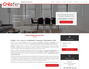 Créafer Pontpoint, Métallerie et ferronerie, Décoration intérieure, Serrurerie générale