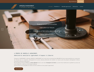 Marzelle agencement Guîtres, Menuiserie générale, Aménagement de cuisine, Aménagement de dressing, Aménagement intérieur, Construction de terrasse en bois, Ebenisterie, Fabrication de meuble sur mesure, Menuiserie intérieure, Pose de parquets