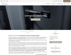 Bonnaud Misson, Serrurerie générale, Dépannage serrurerie