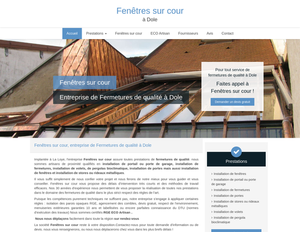 Fenêtres sur cour Santans, Installation de fermetures, Fabrication de fenêtre, Installation de fenêtres, Installation de fermetures, Installation de portail ou porte de garage, Installation de portes, Installation de stores ou rideaux métalliques, Installation de volets