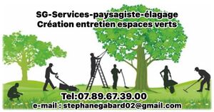 SG-Services Espaces-Verts Chelles, Abattage, élagage et taille, Entretien de jardin