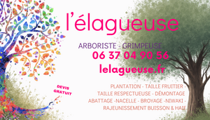 L'élagueuse  Locmélar, Abattage, élagage et taille, Entretien de jardin