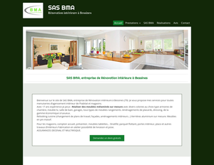 SAS BMA Niort, Aménagement de cuisine, Aménagement de dressing, Aménagement de salle de bain, Aménagement intérieur