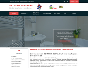 ENT FOUR BERTRAND La Bussière, Plomberie générale, Chauffage