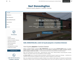 SARL  DENEUFEGLISE Camblain-Châtelain, Isolation, Aménagement de combles, Isolation des combles, Isolation extérieure, Isolation intérieure, Plâtrerie plaquisterie, Pose de faux plafonds