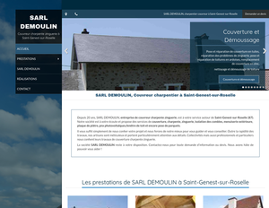 SARL DEMOULIN Saint-Jean-Ligoure, Charpente, Charpente, Construction de véranda, Couverture, Isolation des combles, Menuiserie extérieure, Plâtrerie plaquisterie, Pose de parquets, Zinguerie et gouttières