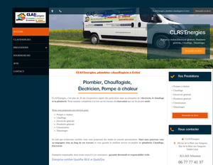 CLAS'Energies Rosay, Plomberie générale, Chauffage, Climatisation, Dépannage plomberie, Électricité générale, Installation de pompe à chaleur, Plancher chauffant