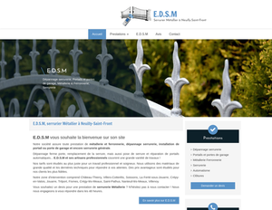 E.D.S.M Sommelans, Serrurerie générale, Dépannage serrurerie, Installation de portail ou porte de garage, Métallerie et ferronerie, Serrurerie générale